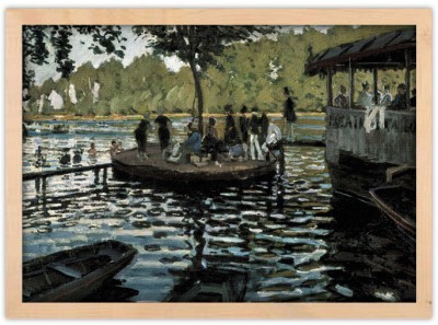 La Grenouillere (1), Claude Monet, Διάσημοι ζωγράφοι, 20 x 15 εκ.