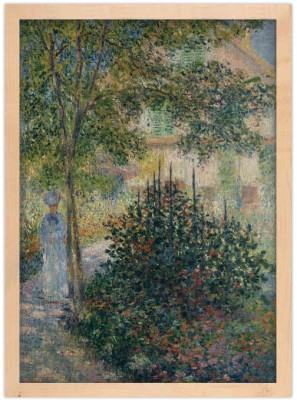 Houseart Η Camille Monet στον κήπο στο σπίτι στο Argenteuil, Claude Monet, Διάσημοι ζωγράφοι, 15 x 20 εκ.