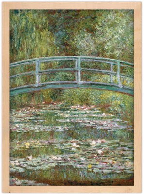 Γέφυρα πάνω από μια λίμνη με νούφαρα, Claude Monet, Διά