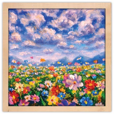 Paint landscape flower, Claude Monet, Διάσημοι ζωγράφοι, 40 x 40 εκ.