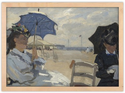 The Beach at Trouville, Claude Monet, Διάσημοι ζωγράφοι