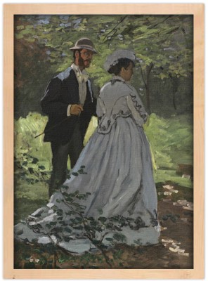 Bazille and Camille, Claude Monet, Διάσημοι ζωγράφοι, 1