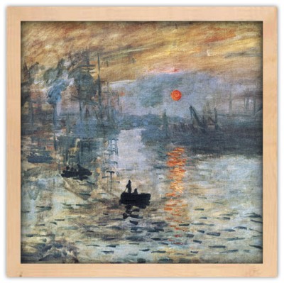 Houseart Sunrise, Claude Monet, Διάσημοι ζωγράφοι, 40 x 40 εκ.