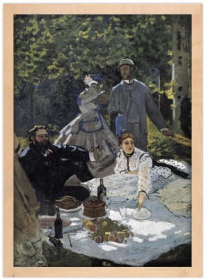 The Luncheon on the Grass, Claude Monet, Διάσημοι ζωγρά