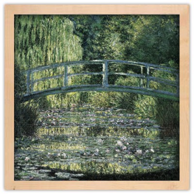 The Waterlily Pond Green Harmony, Claude Monet, Διάσημο