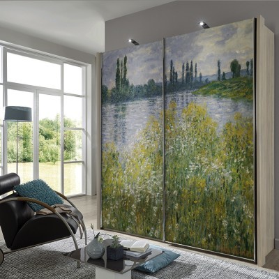 Flowers on the banks of seine near Vetheuil (2), Claude