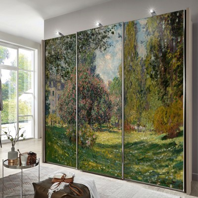 Landscape: The Parc Monceau, 1876, Claude Monet, Διάσημ