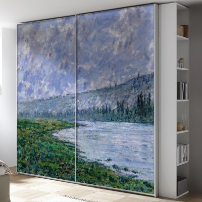 The Seine at Vetheuil, 1880, Claude Monet, Διάσημοι ζωγ