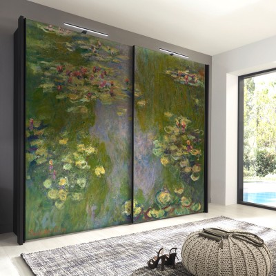 Η λίμνη με τα νούφαρα, Claude Monet, Διάσημοι ζωγράφοι,
