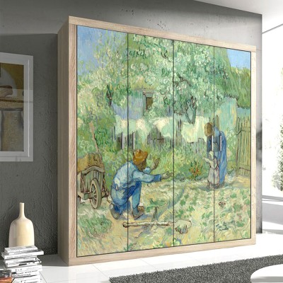 Houseart First Steps, after Millet (1), Vincent van Gogh, Διάσημοι ζωγράφοι, 100 x 100 εκ.