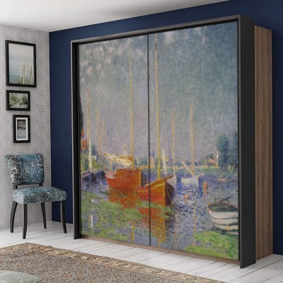 Houseart - ΣΗΜΑΝΤΙΚΟ: Σε περίπτωση διαφοράς τιμής από το κατάστημα ισχύει παντα και μόνο η τιμή του καταστήματος Red Boats at Argenteuil, 1875, Claude Monet, Διάσημοι ζ