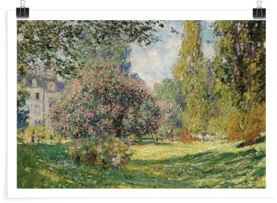 Houseart Landscape: The Parc Monceau oil on canvas, Claude Monet, Διάσημοι ζωγράφοι, 20 x 15 εκ.