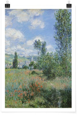 Houseart View of Vetheuil, Claude Monet, Διάσημοι ζωγράφοι, 15 x 20 εκ.