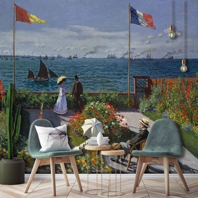 Κήπος στο Sainte-Adresse, Claude Monet, Διάσημοι ζωγράφ