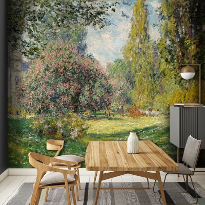 Houseart Landscape: The Parc Monceau, Claude Monet, Διάσημοι ζωγράφοι, 100 x 73 εκ.