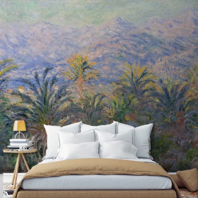 Houseart - ΣΗΜΑΝΤΙΚΟ: Σε περίπτωση διαφοράς τιμής από το κατάστημα ισχύει παντα και μόνο η τιμή του καταστήματος Palm Trees at Bordighera, Claude Monet, Διάσημοι ζωγράφ