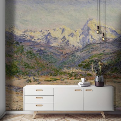 Houseart - ΣΗΜΑΝΤΙΚΟ: Σε περίπτωση διαφοράς τιμής από το κατάστημα ισχύει παντα και μόνο η τιμή του καταστήματος The Valley of the Nervia, Claude Monet, Διάσημοι ζωγράφ