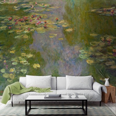 Νούφαρα, Claude Monet, Διάσημοι ζωγράφοι, 100 x 50 εκ.