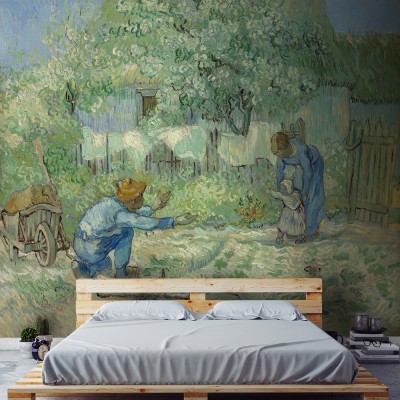 Houseart First Steps, after Millet, Vincent van Gogh, Διάσημοι ζωγράφοι, 100 x 79 εκ.