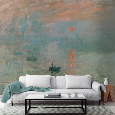 Houseart Impression Sunrise, 1872, Claude Monet, Διάσημοι ζωγράφοι, 100 x 78 εκ.