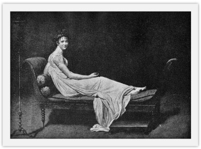Portrait of Madame Recamier, David Jacques-Louis, Διάση