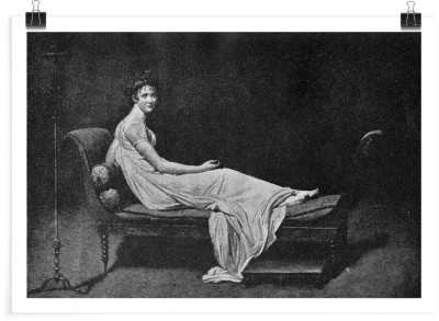 Houseart Portrait of Madame Recamier, Oil on canvas, David Jacques-Louis, Διάσημοι ζωγράφοι, 20 x 15 εκ. Χαρτί | TRISOLV POSTER PAPER PRIME 200 GLOSSY