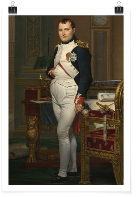 Houseart The Emperor Napoleon in His Study at the Tuileries, 1812, David Jacques-Louis, Διάσημοι ζωγράφοι, 15 x 20 εκ. Χαρτί | TRISOLV POSTER PAPER PRIME 200 GLOSSY