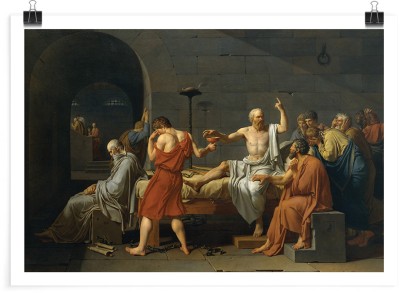 Houseart The Death of Socrates, David Jacques-Louis, Διάσημοι ζωγράφοι, 20 x 15 εκ.