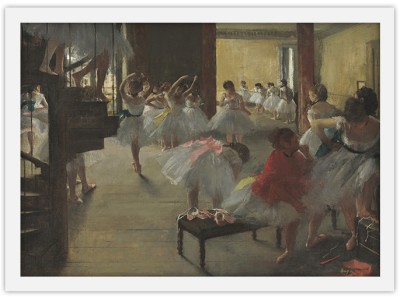 Houseart The Dance Class, 1873, Edgar Degas, Διάσημοι ζωγράφοι, 20 x 15 εκ. Ύφασμα | Mediatex® Botticelli