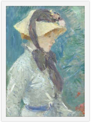 Houseart Young Woman with a Straw Hat, Edgar Degas, Διάσημοι ζωγράφοι, 15 x 20 εκ. Ύφασμα | Mediatex® Botticelli