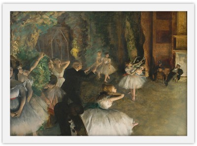 Rehearsal of the Ballet Onstage, Edgar Degas, Διάσημοι 