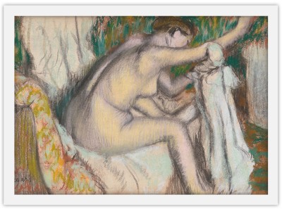 Houseart Woman Drying Her Arm, 1880s–1890, Edgar Degas, Διάσημοι ζωγράφοι, 20 x 15 εκ. Ύφασμα | Mediatex® Botticelli