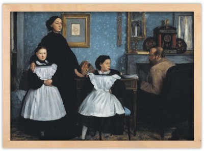 Houseart The Bellelli Family, Edgar Degas, Διάσημοι ζωγράφοι, 20 x 15 εκ.