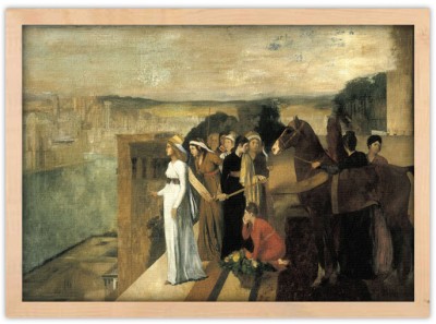 Houseart Semiramis Building Babylon, Edgar Degas, Διάσημοι ζωγράφοι, 20 x 15 εκ.