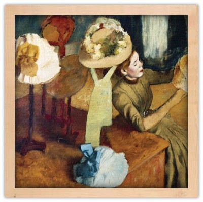 The Millinery Shop, Edgar Degas, Διάσημοι ζωγράφοι, 20 