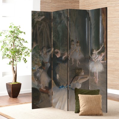 Πρόβα Μπαλέτου επί σκηνής (1874), Edgar Degas, Διάσημοι