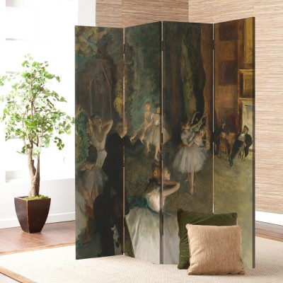 Rehearsal of the Ballet Onstage, 1874, Edgar Degas, Διά