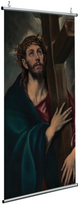 Houseart Christ carrying the cross, El Greco Domenikos Theotokopoulos, Διάσημοι ζωγράφοι, 120 x 250 εκ.