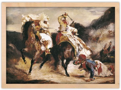 Houseart Combat of the Giaour and the Pasha, Delacroix Eugene, Διάσημοι ζωγράφοι, 20 x 15 εκ.