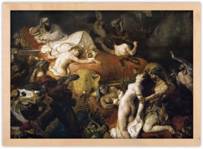 Houseart The Death of Sardanapalus, Delacroix Eugene, Διάσημοι ζωγράφοι, 20 x 15 εκ.
