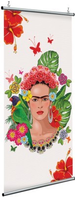 Εξοτικό FloralΠορτρέτο της Frida Kahlo, Frida Kahlo - D