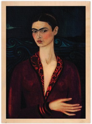 Φρίντα Κάλο σε μαύρο φόντο, Frida Kahlo - Diego Rivera,