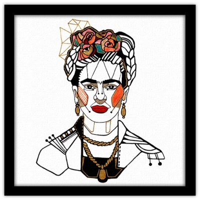 Frida Kahlo Lineart, Frida Kahlo - Diego Rivera, Διάσημ