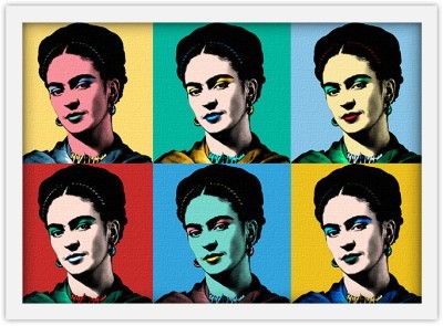 Colorful Pop Art Frida Kahlo, Frida Kahlo - Diego River