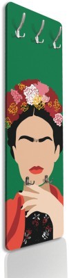 Houseart Frida Kahlo vector illustration minimalism, Frida Kahlo - Diego Rivera, Διάσημοι ζωγράφοι, 45 x 138 εκ.