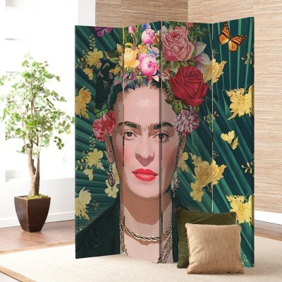 Frida Kahlo with Yellow flowers, Frida Kahlo - Diego Ri