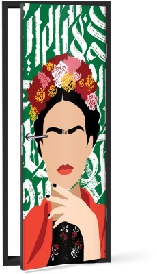 Frida Kahlo σε άσπρο-πράσινο background, Frida Kahlo - 