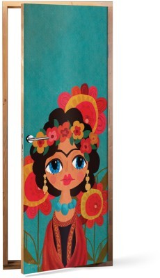 Φλοράλ Animated Πορτρέτο της Frida Kahlo, Frida Kahlo -