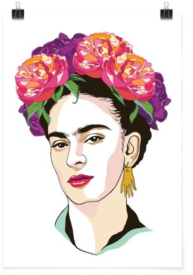 Houseart Magdalena Carmen Frida Kahlo self-portrait, Frida Kahlo - Diego Rivera, Διάσημοι ζωγράφοι, 15 x 20 εκ.