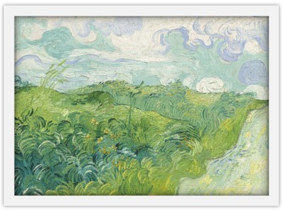 Houseart Πεδία Πράσινου Σιταριού, Auvers, Vincent van Gogh, Διάσημοι ζωγράφοι, 20 x 15 εκ. Ύφασμα | Mediatex® Botticelli